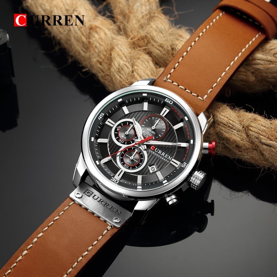 Reloj Curren 8291 Cronógrafo con Movimiento de Cuarzo Japonés 44mm - Vista 3