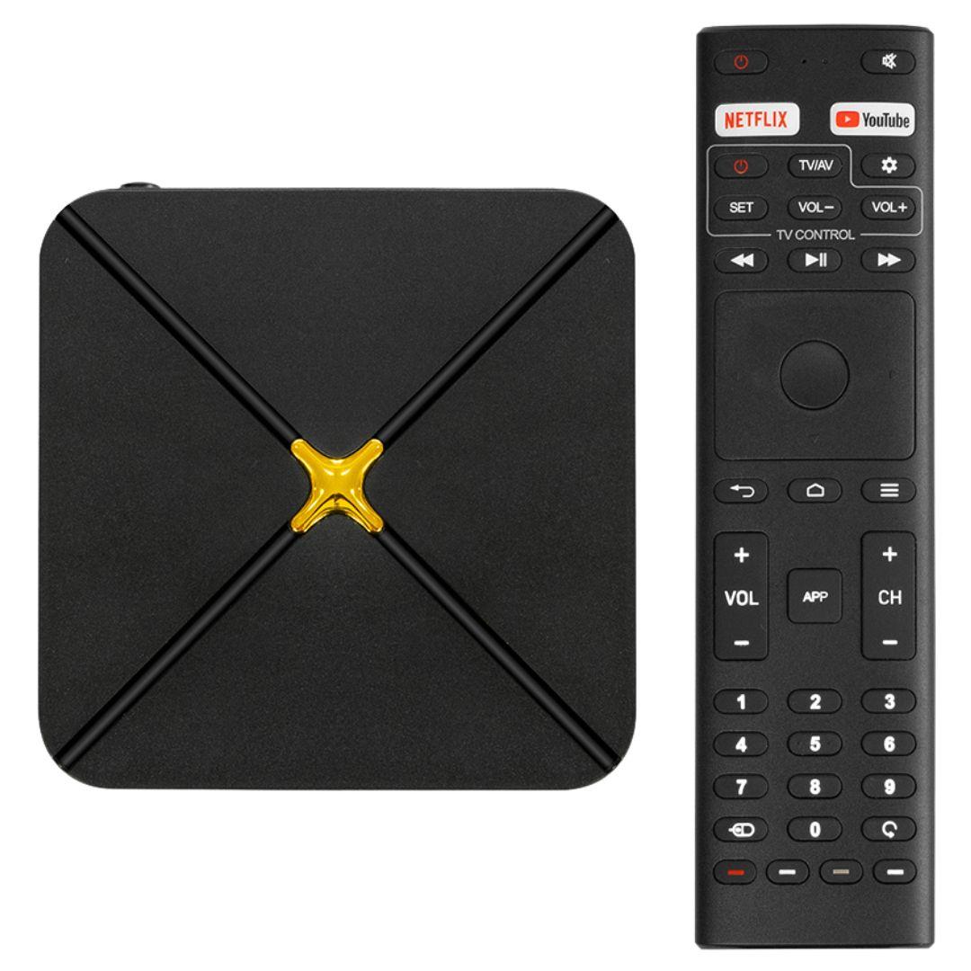 Android TV Box iHomeLife 4K con WiFi 5G, Bluetooth 5.0 ,2GB RAM, 8GB ROM - Vista 5