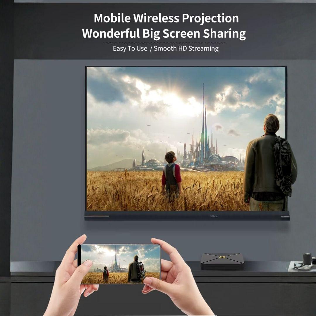 Android TV Box iHomeLife 4K con WiFi 5G, Bluetooth 5.0 ,2GB RAM, 8GB ROM - Vista 2