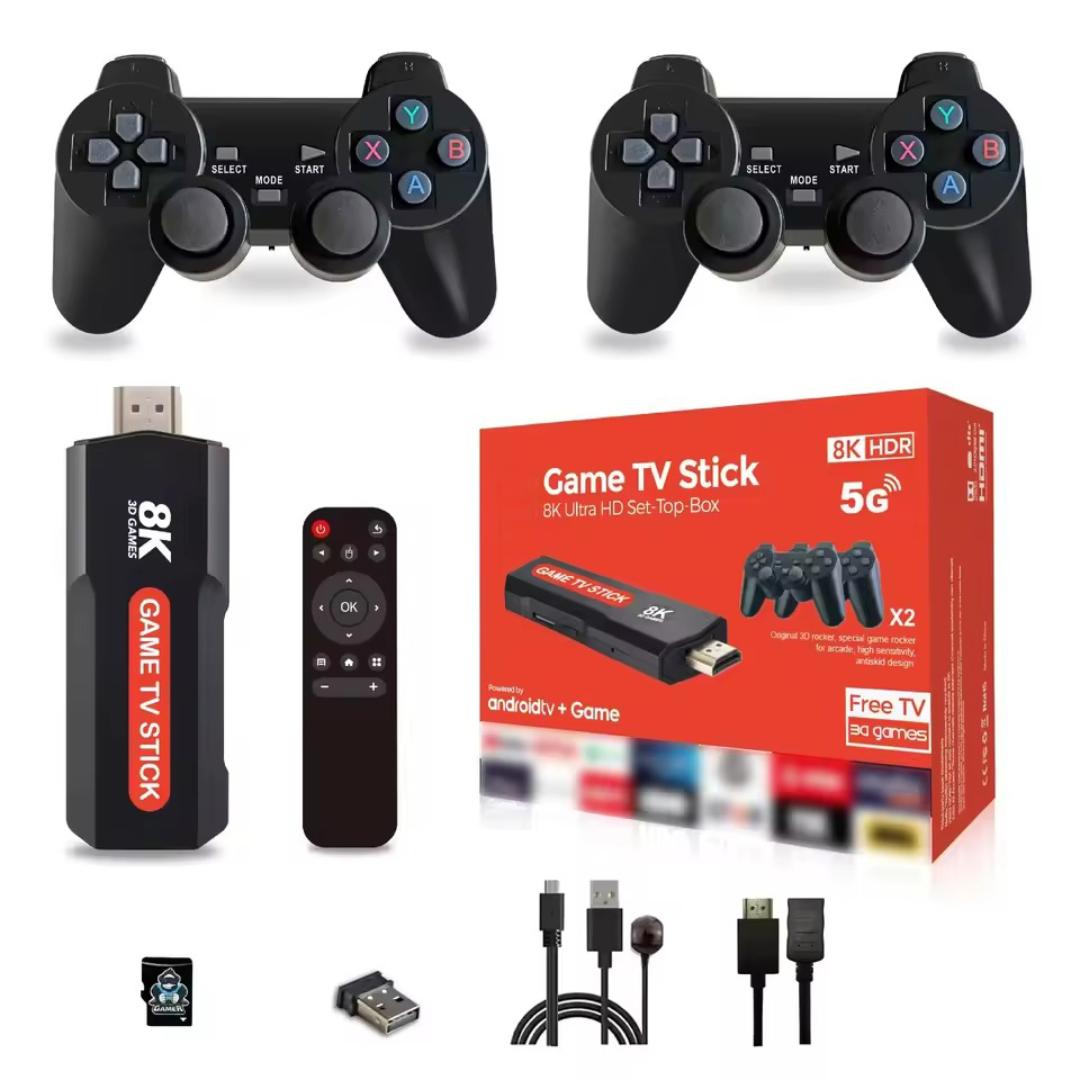TV Stick X2 iHomeLife Android 13, 16GB + 64GB, 10.000 Juegos, 8K