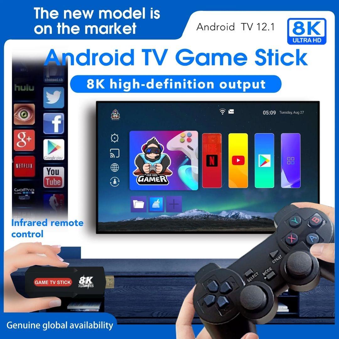 TV Stick X2 iHomeLife Android 13, 16GB + 64GB, 10.000 Juegos, 8K - Vista 3