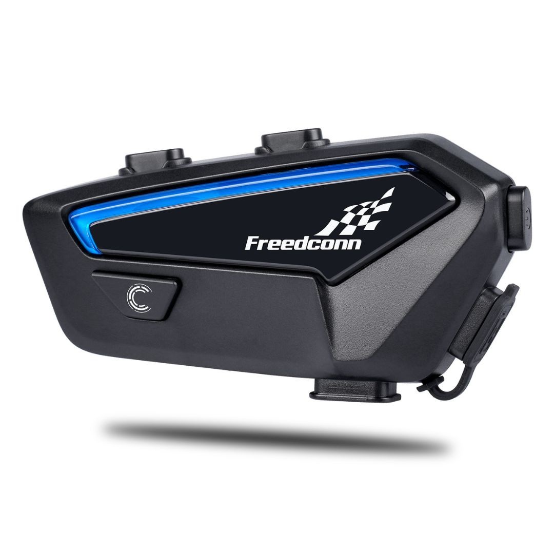 Intercomunicador para Casco Moto FreedConn FX Alcance 1 km, Batería 1100 mAh
