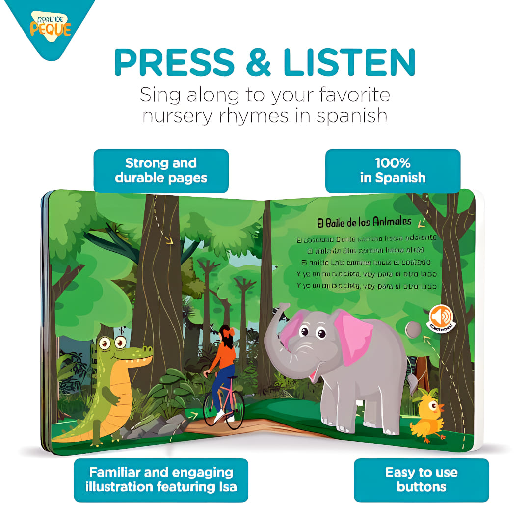 Libro Musical de Aprende Peque: Mis Canciones Favoritas - Vista 2