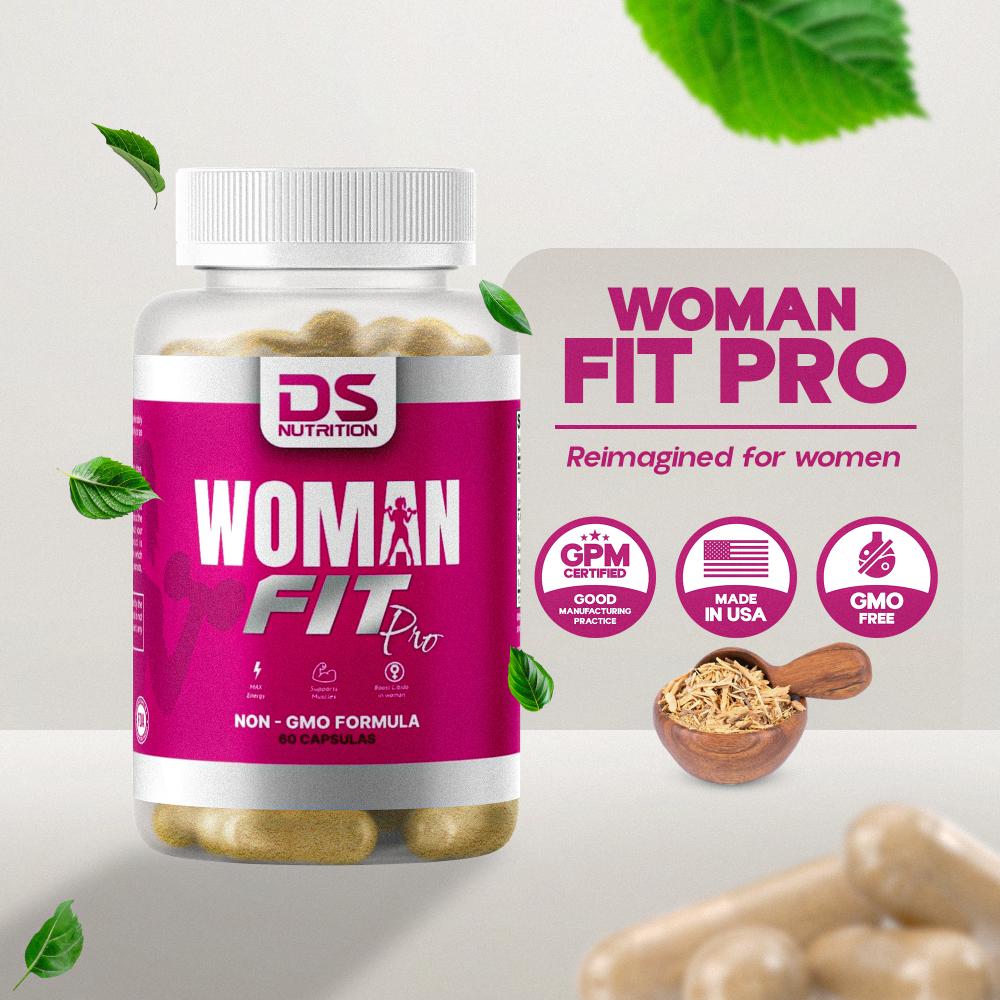 Suplemento Ds Nutrition Woman Fit Pro 60 Cápsulas - Vista 3