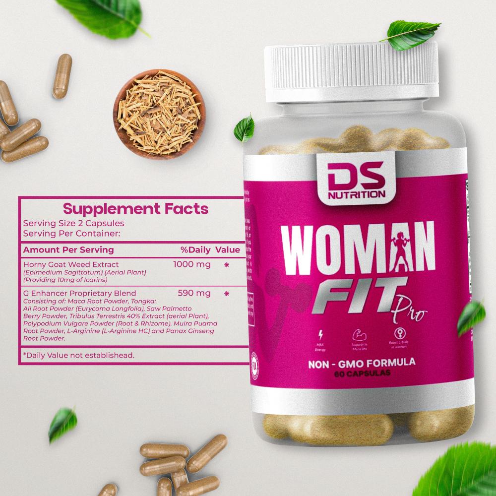 Suplemento Ds Nutrition Woman Fit Pro 60 Cápsulas - Vista 4