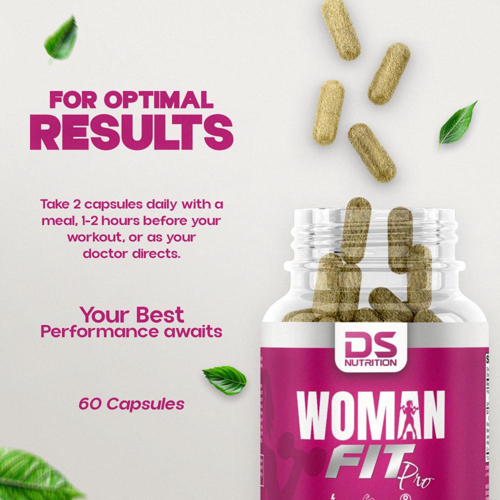 Suplemento Ds Nutrition Woman Fit Pro 60 Cápsulas - Vista 6