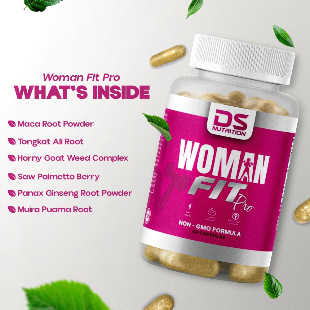 Suplemento Ds Nutrition Woman Fit Pro 60 Cápsulas - Vista 2