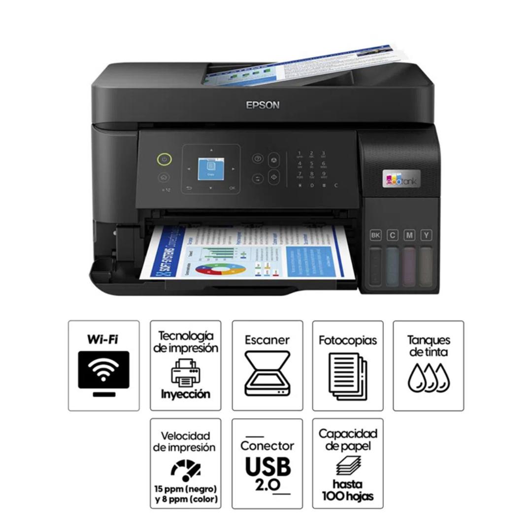 IMPRESORA EPSON ECOTANK L5590 - Vista 2