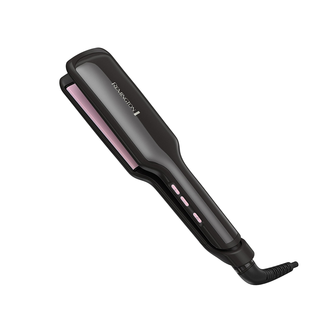 Plancha Remington S5630 - Platos de Cerámica 450° - 50% Más de Protección + Calentamiento Rápido