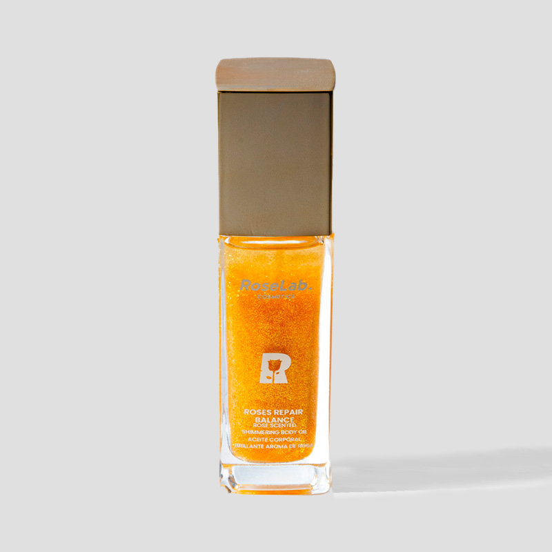 Aceite Corporal Brillante con Aroma de Rosas Roselab