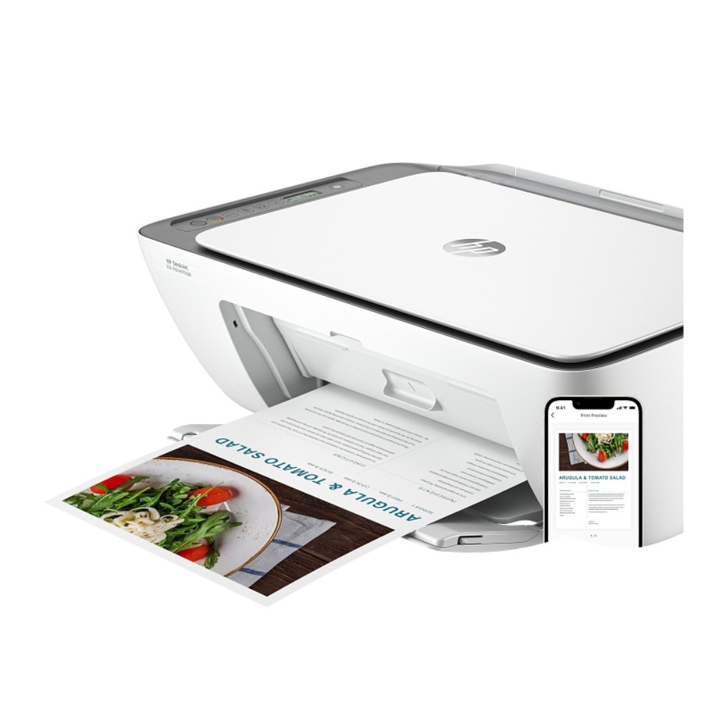 Impresora Multifuncional HP DeskJet Ink Advantage 2875 – Wi-Fi, Color, Copia y Escaneo - Vista 4