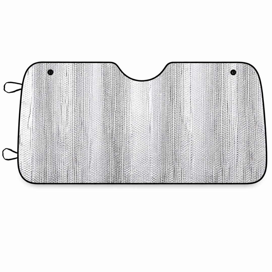 Parasol Tapa Sol de Aluminio Universal Carro 130×60 cm – Protección Térmica