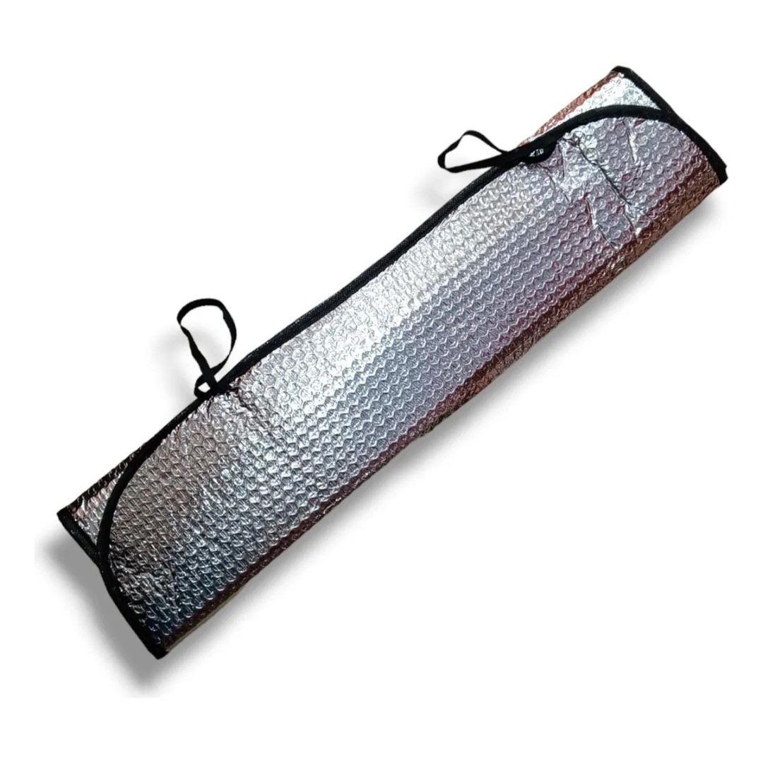 Parasol Tapa Sol de Aluminio Universal Carro 130×60 cm – Protección Térmica - Vista 2