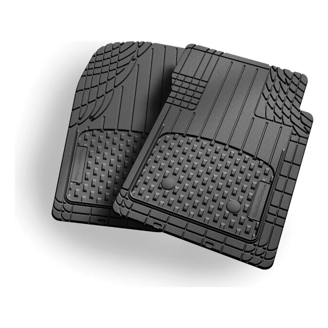 Alfombra Universal Para Carro WeatherTech – Juego Corrido Negro - Vista 2
