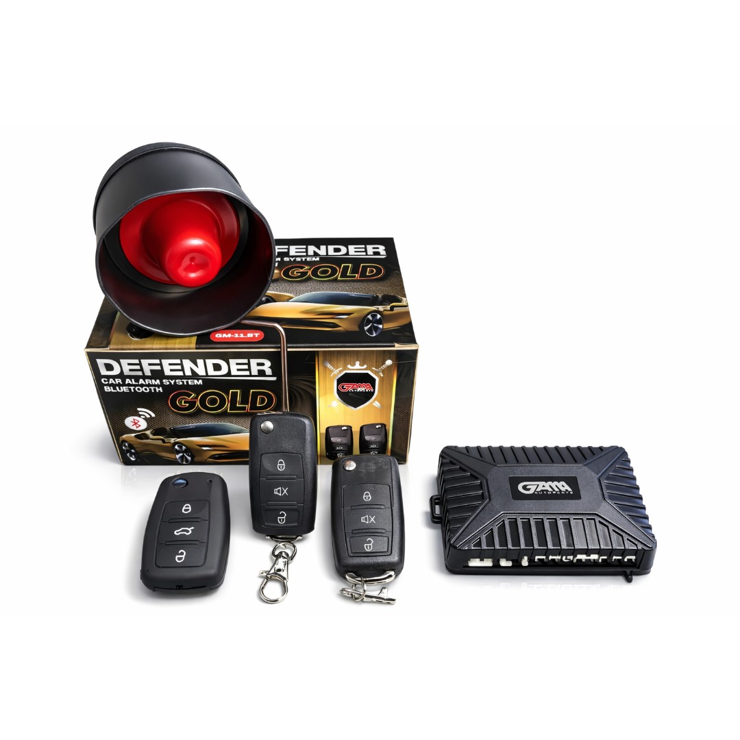 Alarma Para Carro Bluetooth GAMA Defender Gold – Control desde Smartphone