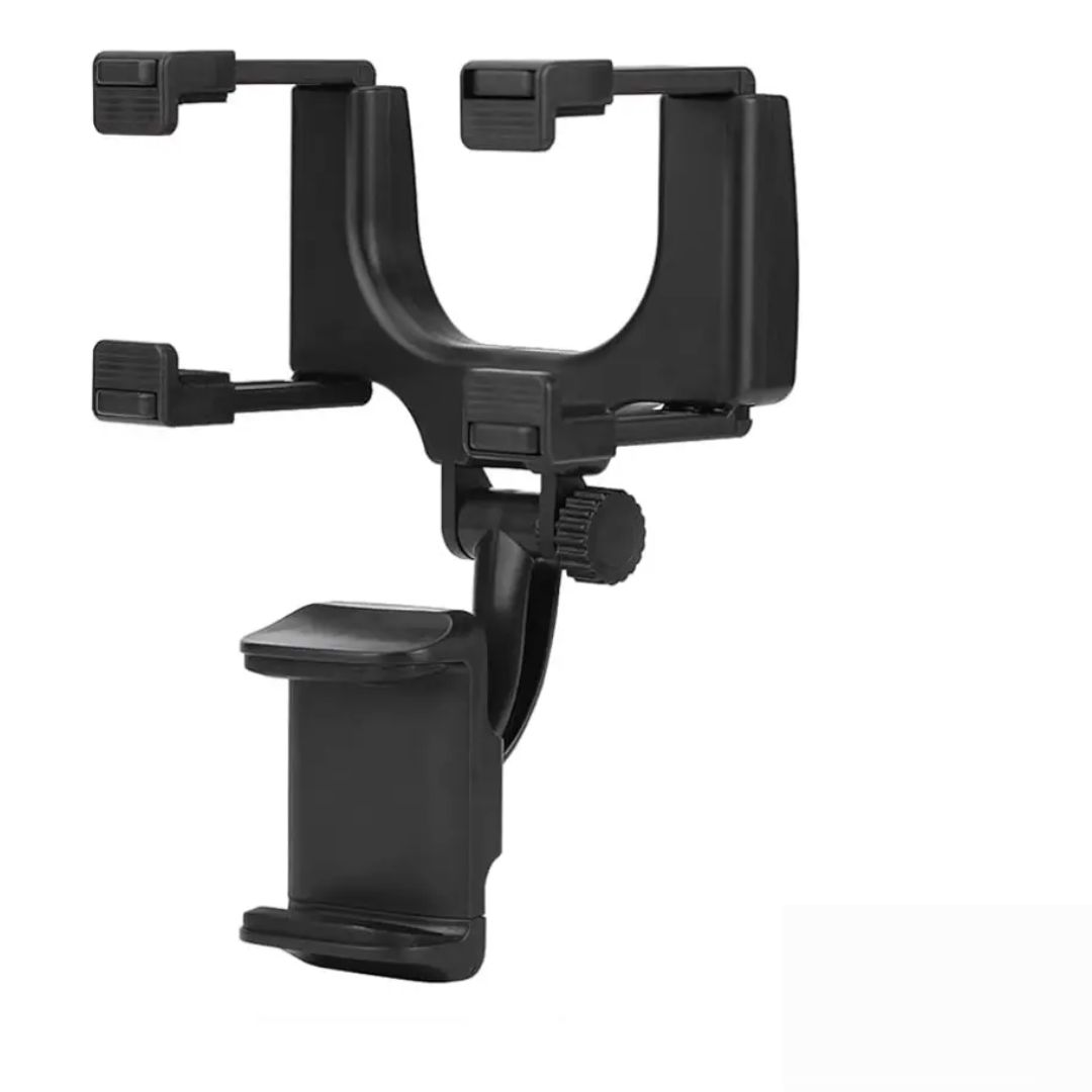 Base Soporte Celular Espejo Retrovisor Ajustable Carro