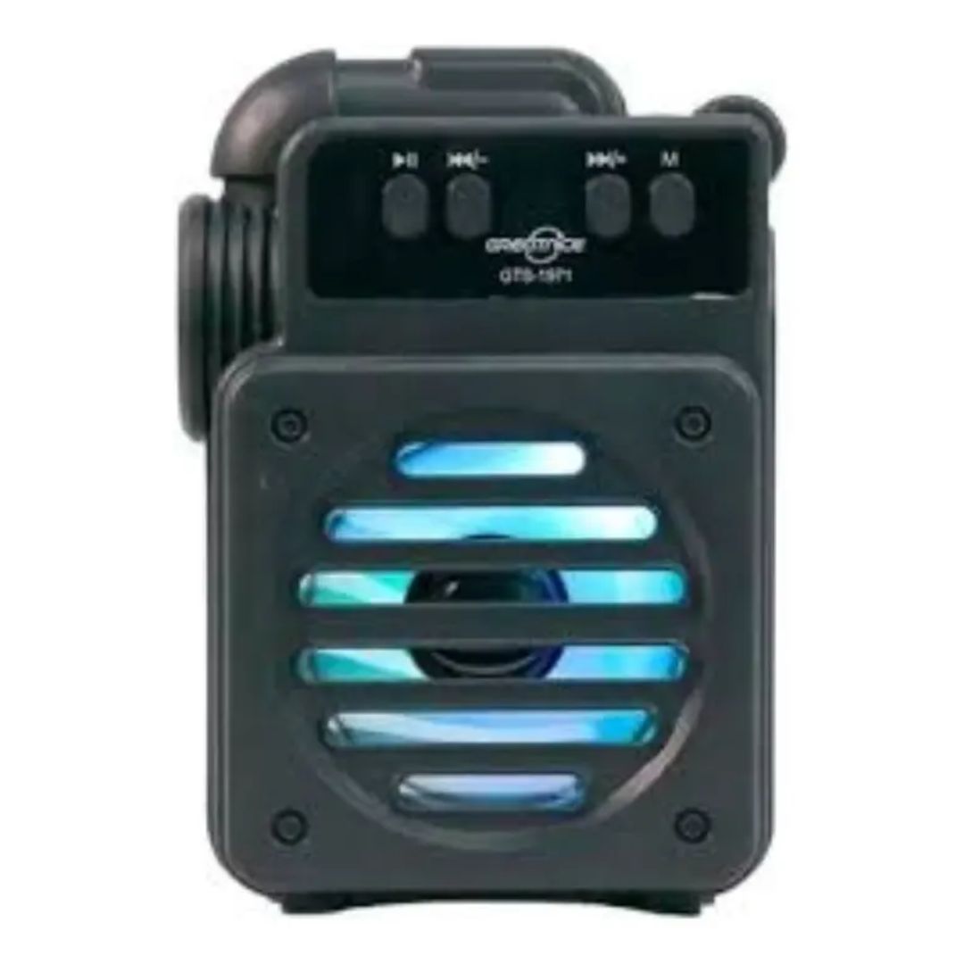 Corneta Gts-1349 Recargable Usb Portátil Bluetooth Radio Sd