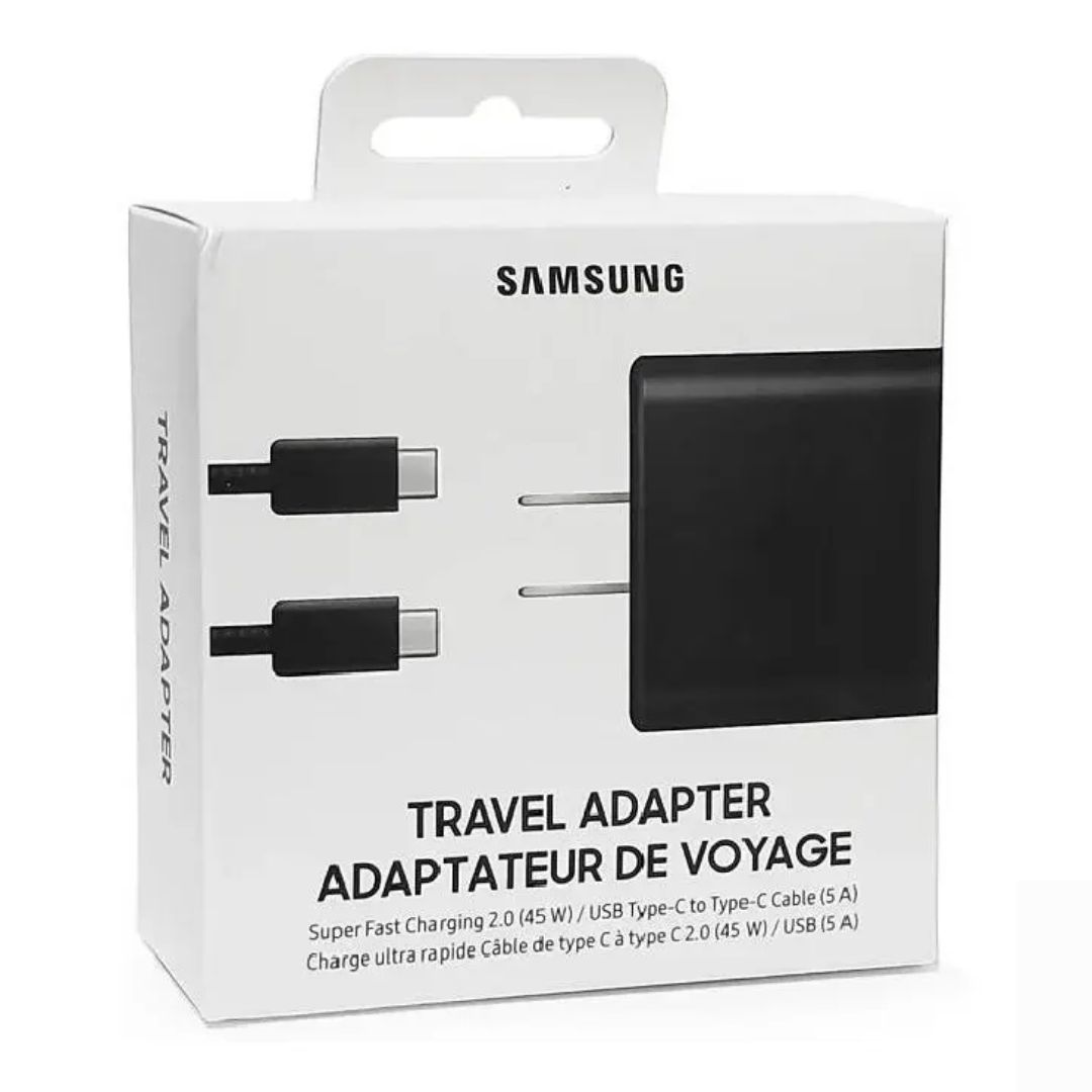 Cargador Completo Samsung Original 25w Carga Rapida Doble C