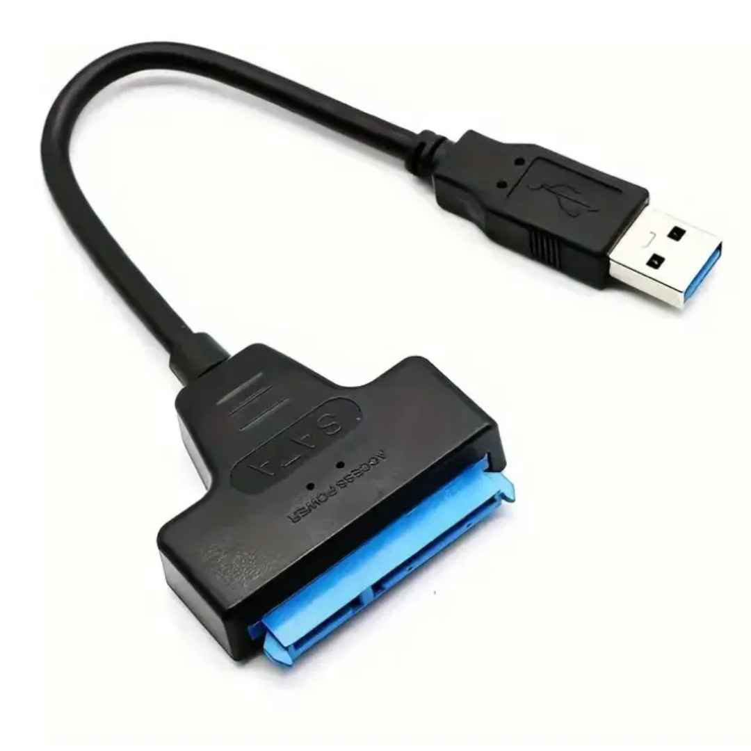 Cable Adaptador Sata A Usb Disco Duro Laptop Pc Hdd Ssd