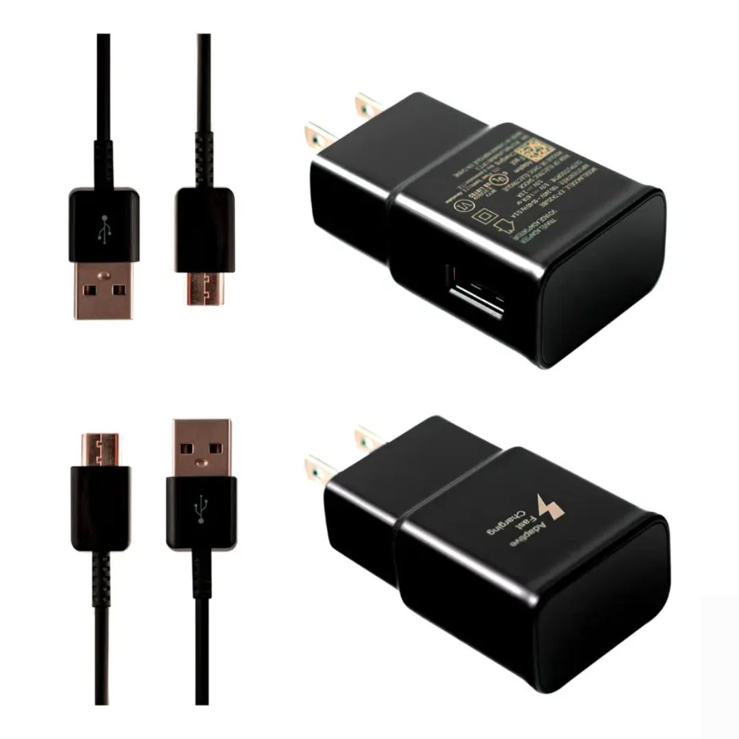 Cargador Samsung Adaptador 15w Travel Adapter Micro Usb 3a