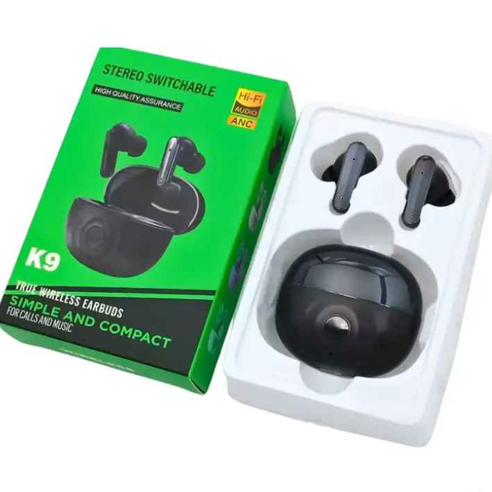 Audífonos Inalámbricos Bluetooth Recargable K9 Cancelacion