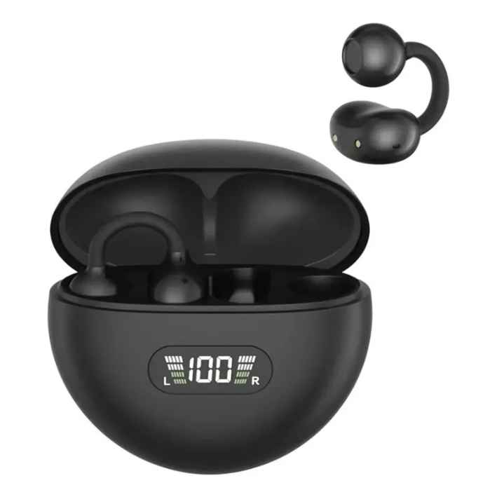 Audifonos Ergonomico Con Clip Oreja Bluetooth Sport Q87 V5.3