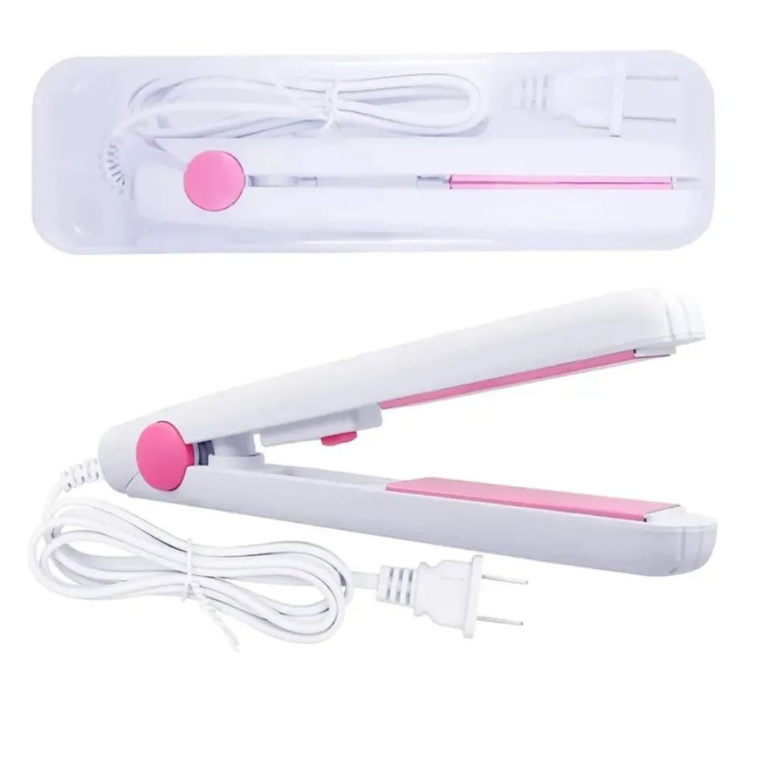 Mini Plancha De Cabello Viajera Alisador Portatil Ceramica
