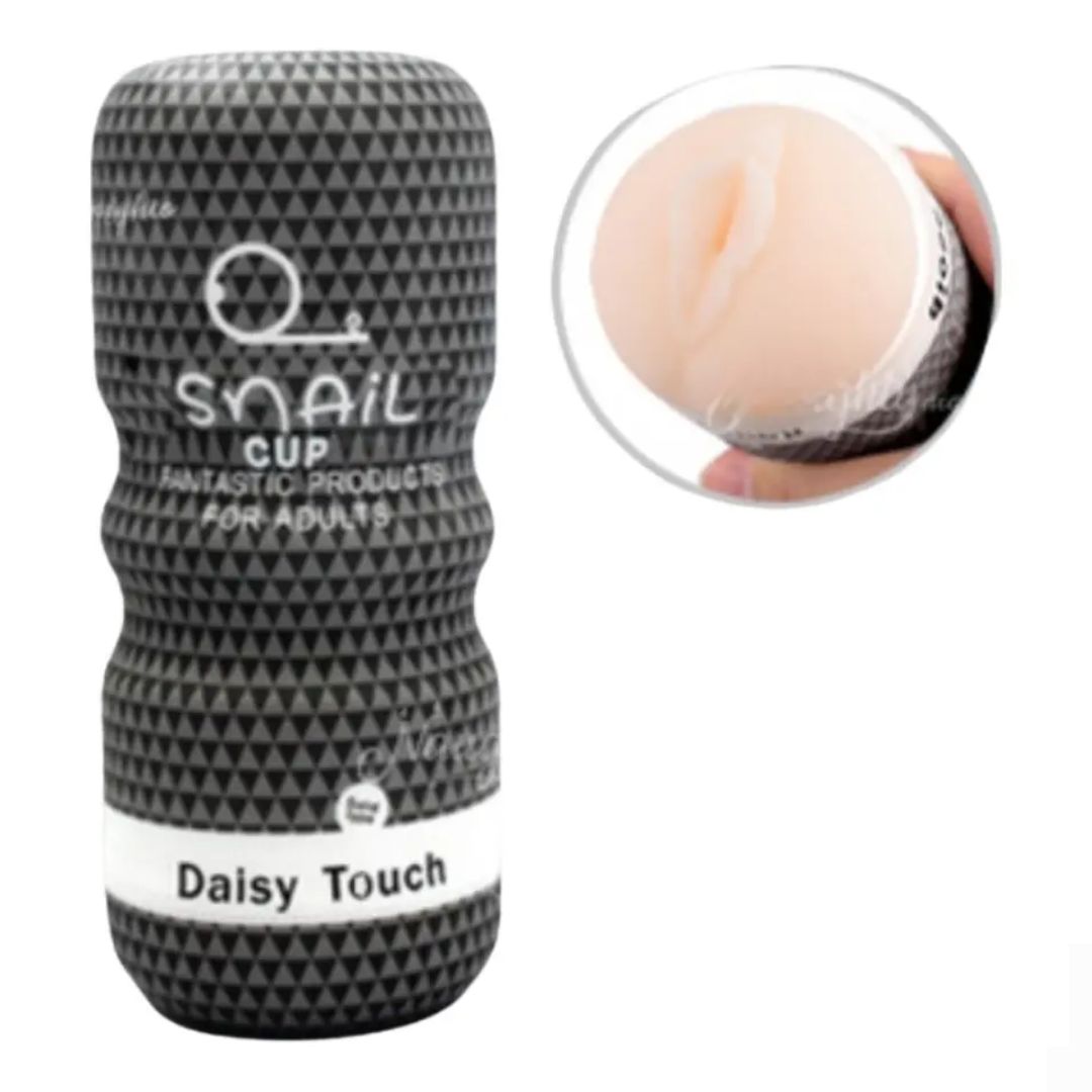 Masturbador Masculino Snail Cup Extra Suave Firme Silicona
