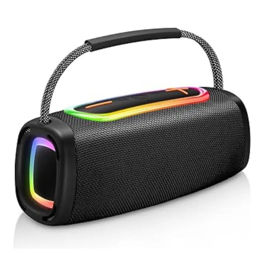 Corneta Inalambrica Portatil Rgb Waterproof Bluetooth Radio