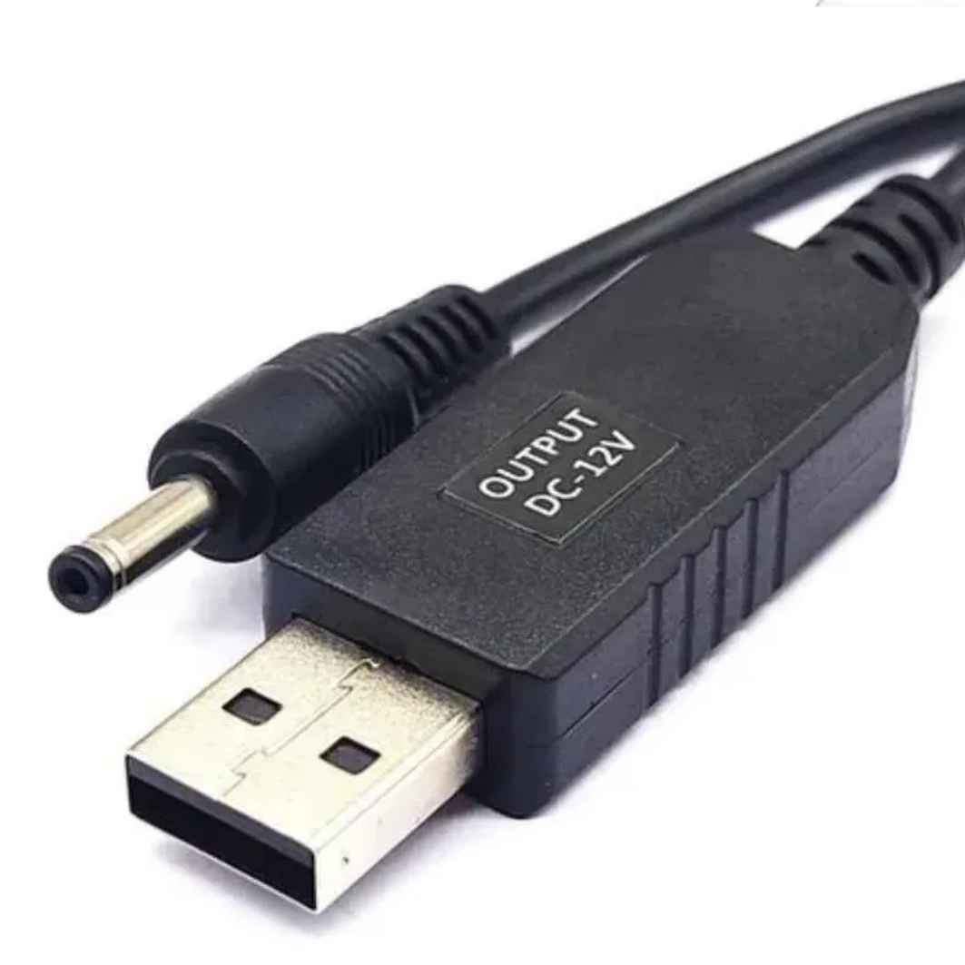 Cable Convertidor De Usb 5v A Dc 12v Modem O Router
