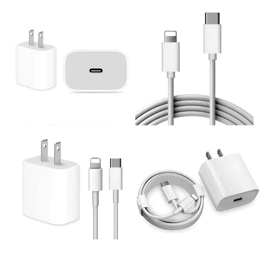 Cargador iPhone Certificado Carga Rapida 25w Tipo Lightning