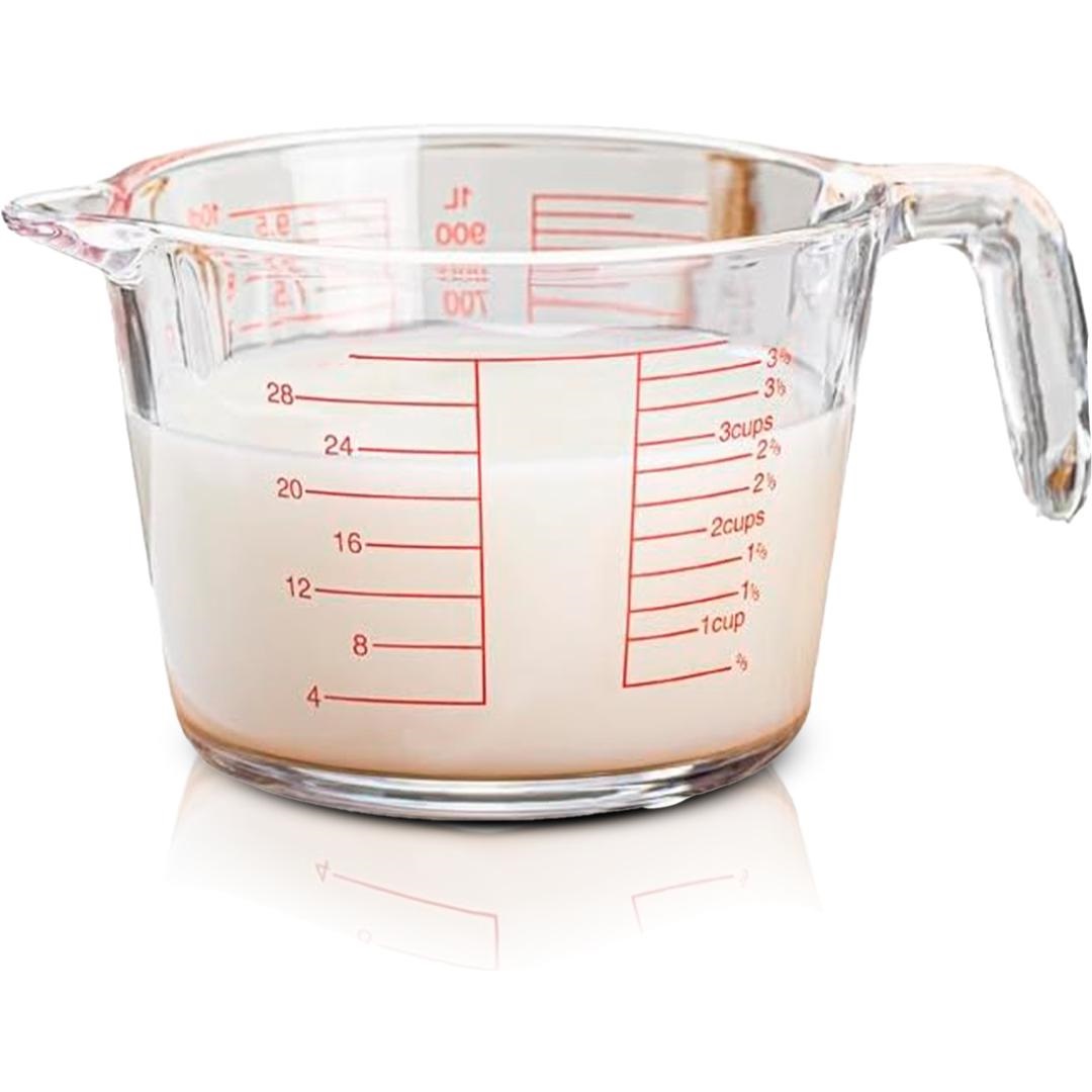 TAZA MEDIDORA DE VIDRIO DE 250 CC