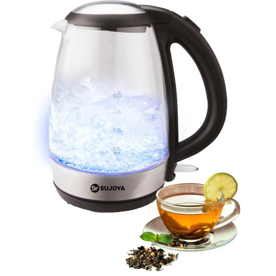 JARRA HERVIDORA CON LUZ LED