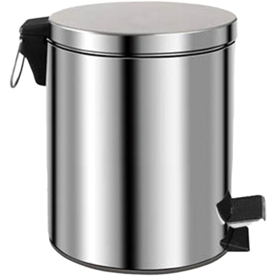 PAPELERA DE ACERO CON PEDAL