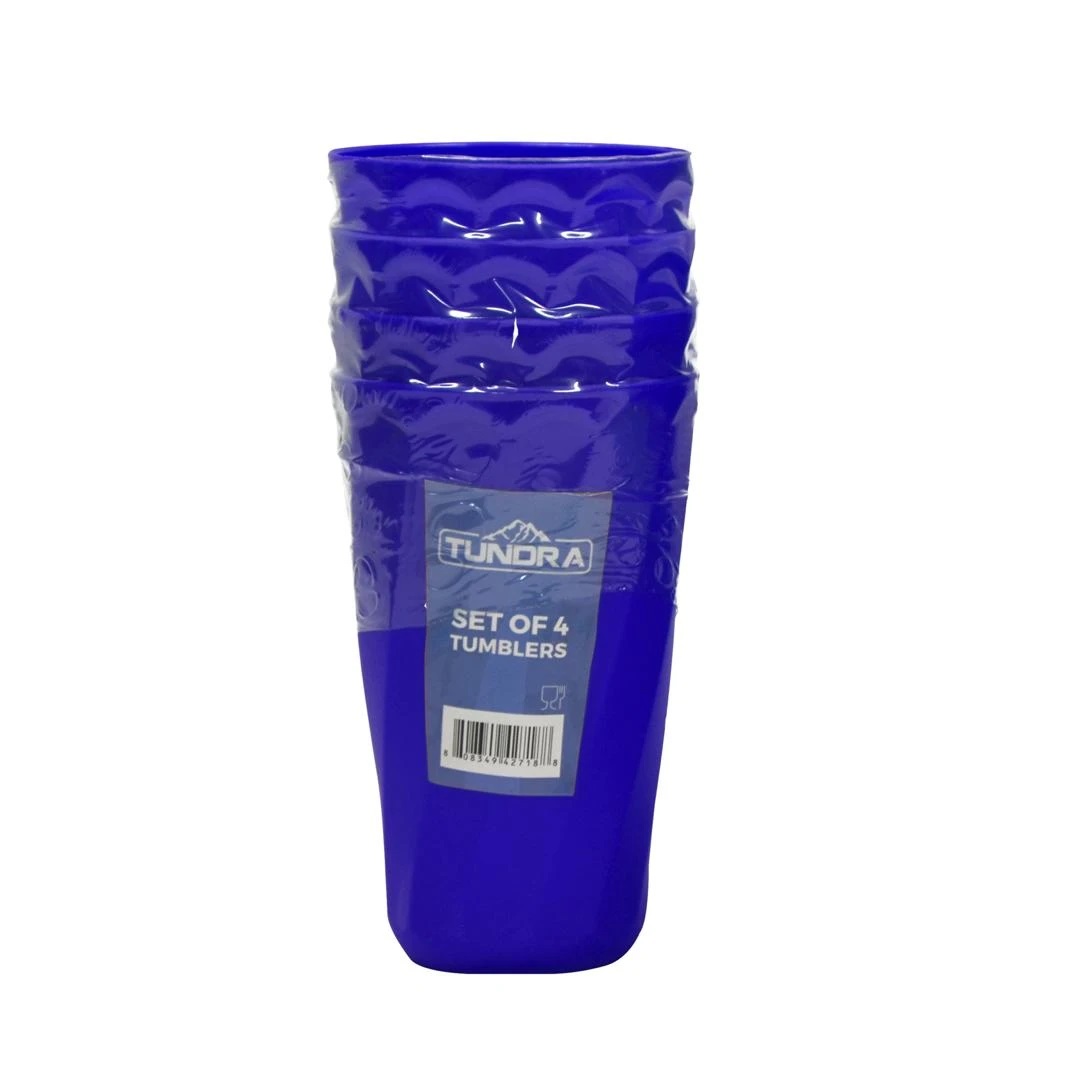 SET DE 4 VASOS PLÁSTICOS TUNDRA - Vista 2