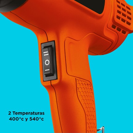 Pistola De Calor Con Doble Temperatura - Vista 4