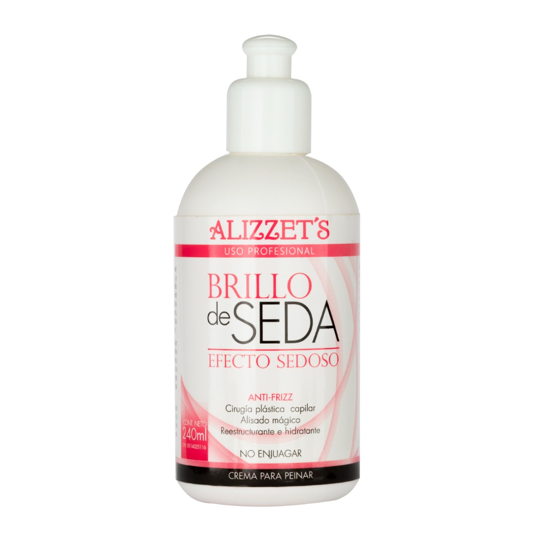 Crema para Peinar Brillo de Seda Alizzet's – 240 ML