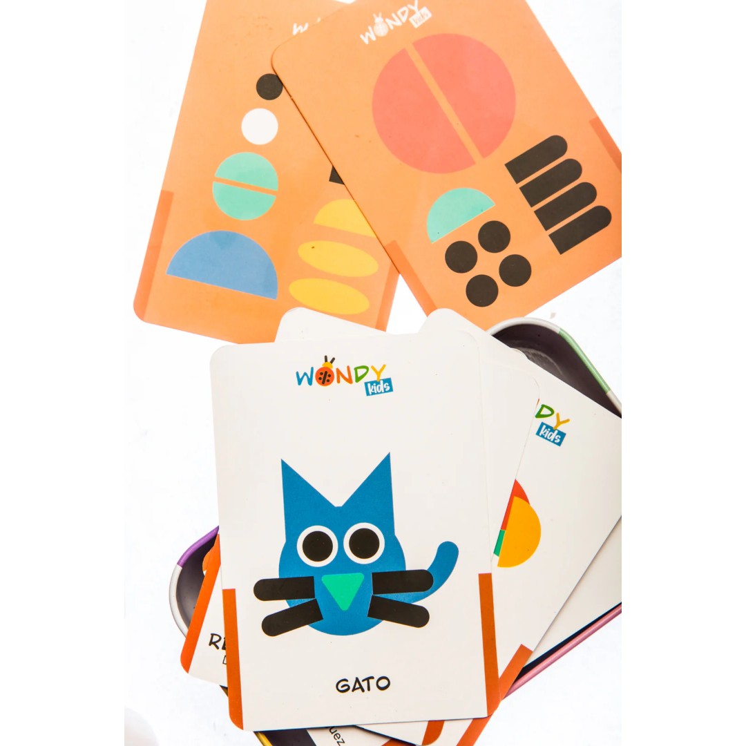 Juego de Formas de Madera – 36 Piezas con 60 Tarjetas de Patrones - Vista 5
