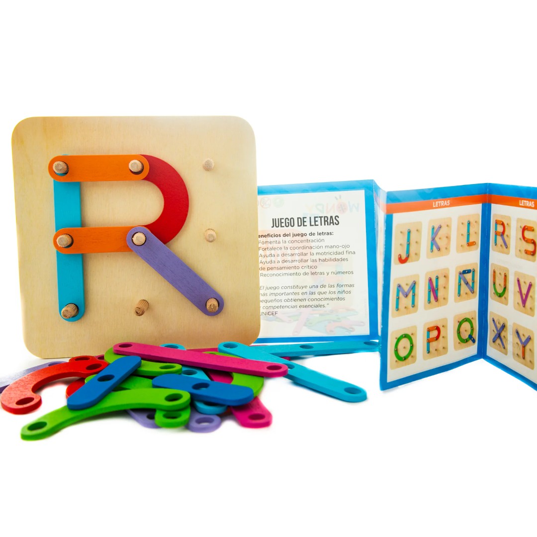 Juego de Letras Olsen – Educativo con Formas y Números - Vista 5