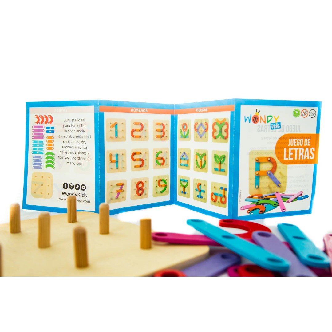 Juego de Letras Olsen – Educativo con Formas y Números - Vista 6