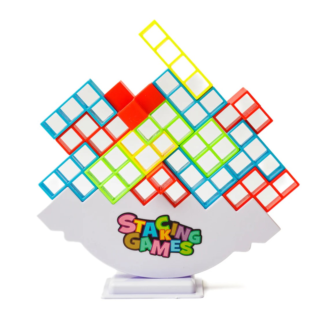 Tetris de Equilibrio – Juego de Bloques Apilables 48 Piezas
