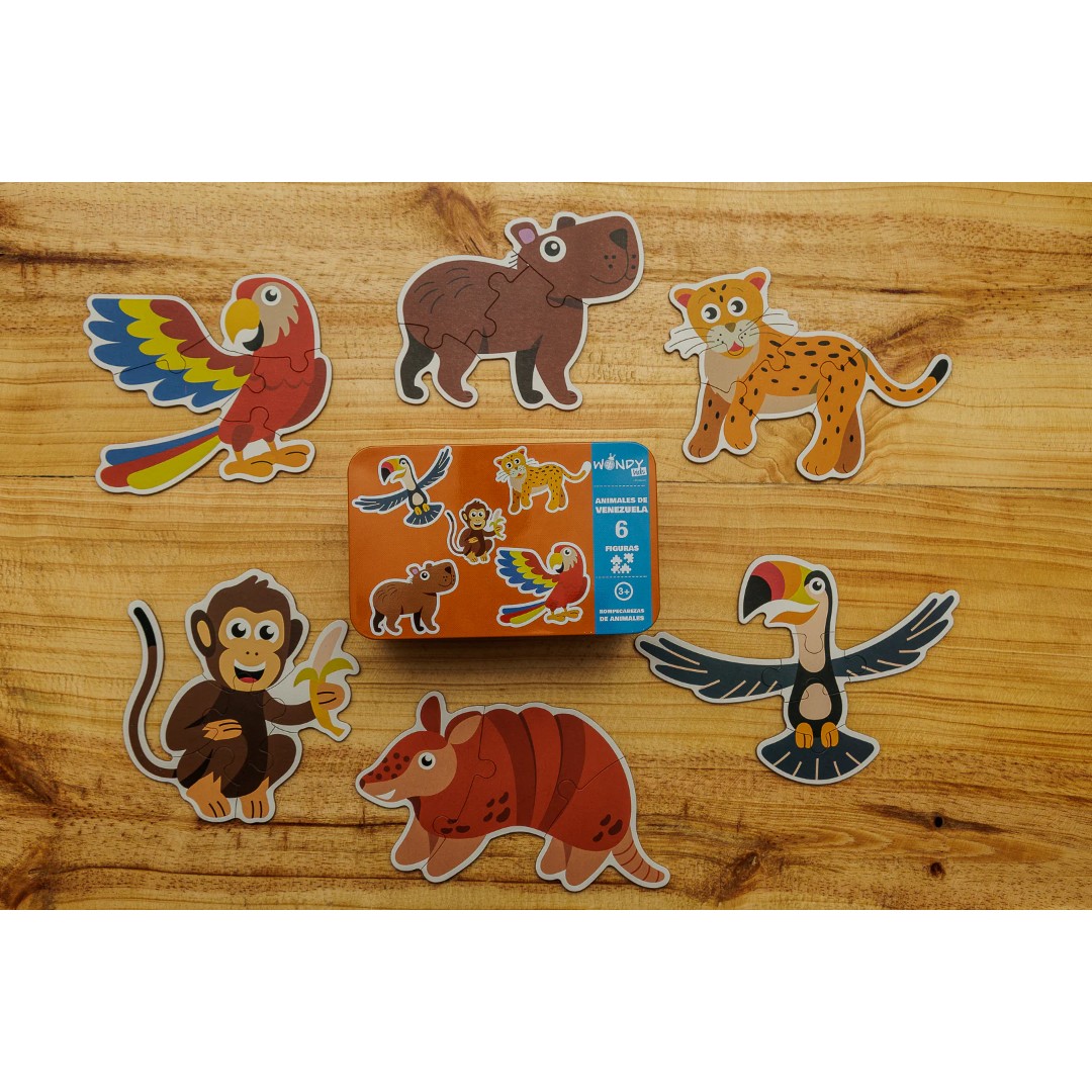 Rompecabezas de Animales de Venezuela – Set Educativo Infantil - Vista 3