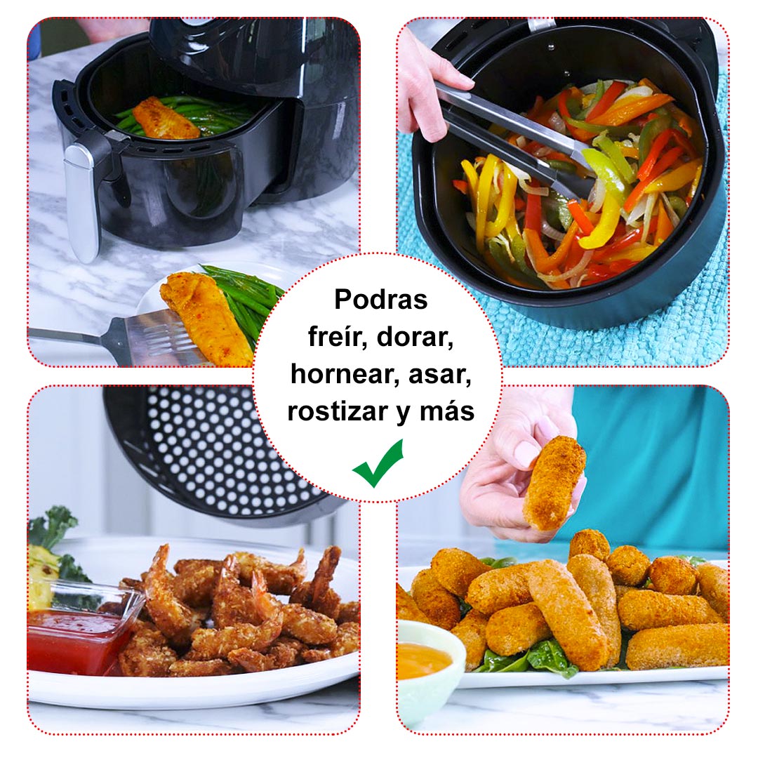 Salud Crujiente Sin Esfuerzo En Casa Para Tu Máxima Felicidad Breivon 3.2 Litros - Vista 4