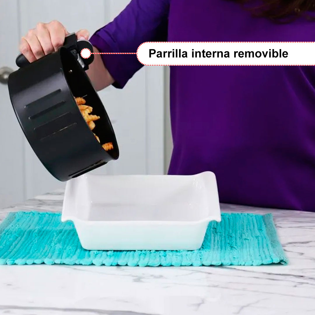 Salud Crujiente Sin Esfuerzo En Casa Para Tu Máxima Felicidad Breivon 3.2 Litros - Vista 5