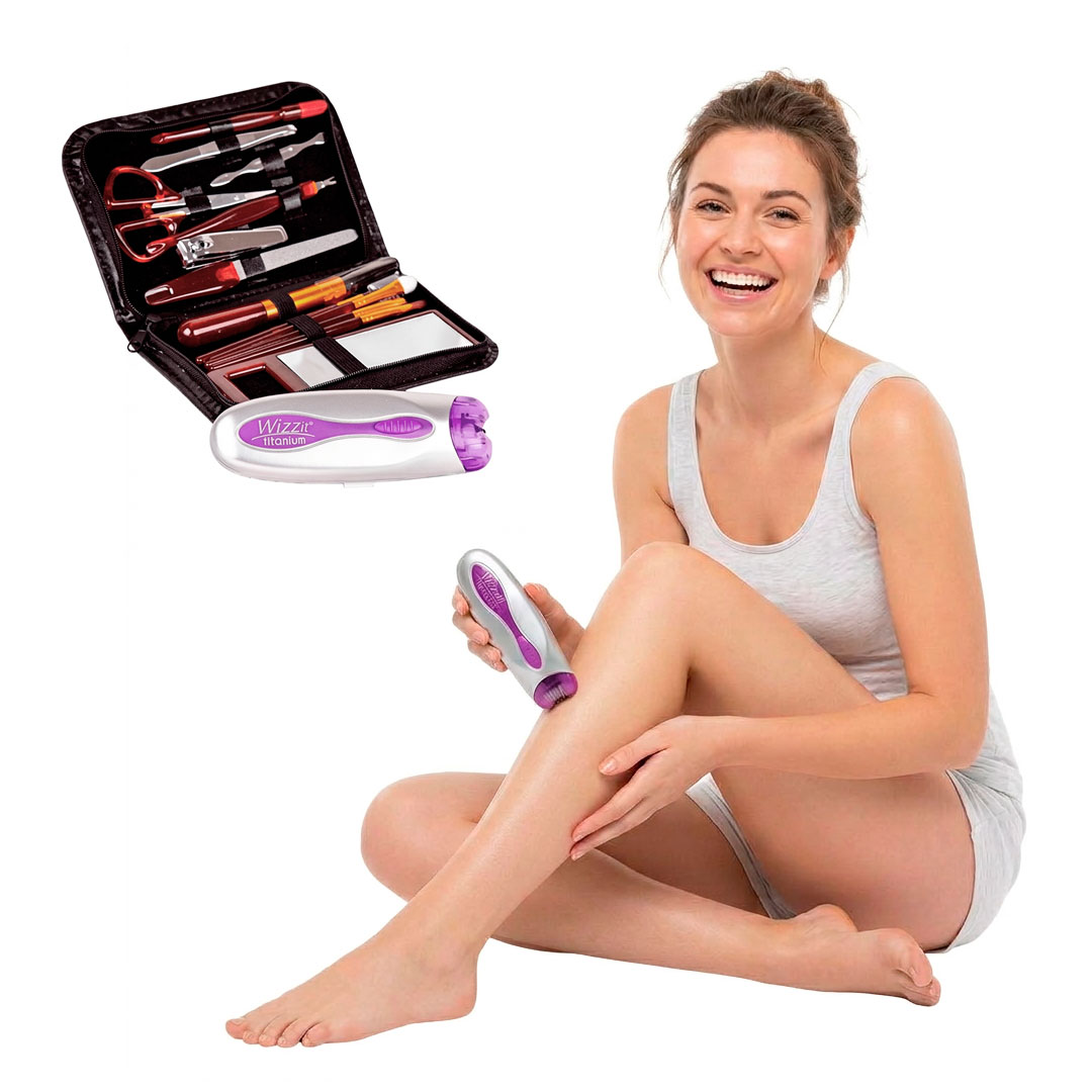 Piel Suave Al Instante En Cualquier Lugar Siéntete Radiante Depiladora Wizzit Titanium - Vista 4