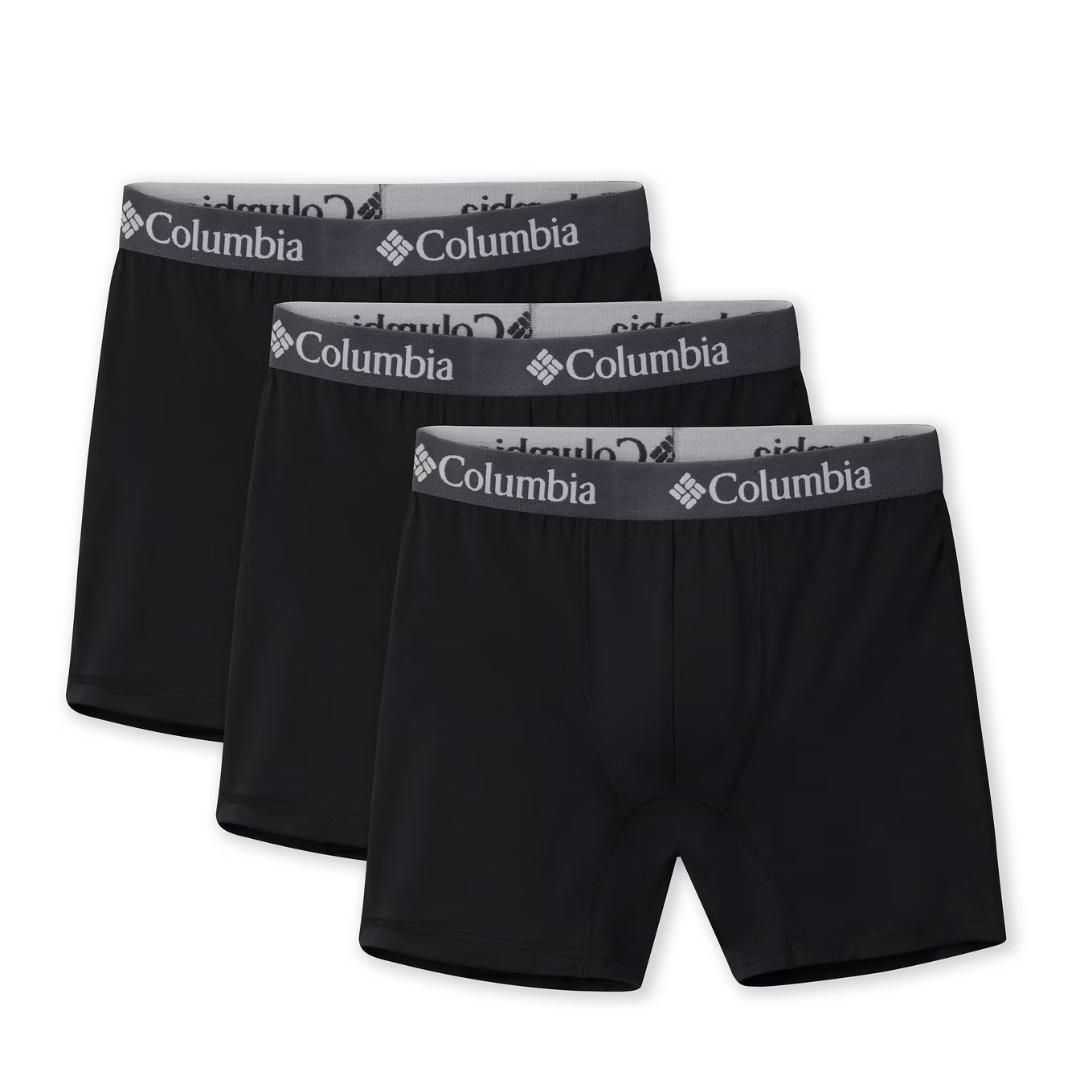 Pack de 3 Bóxer Columbia Negro XL