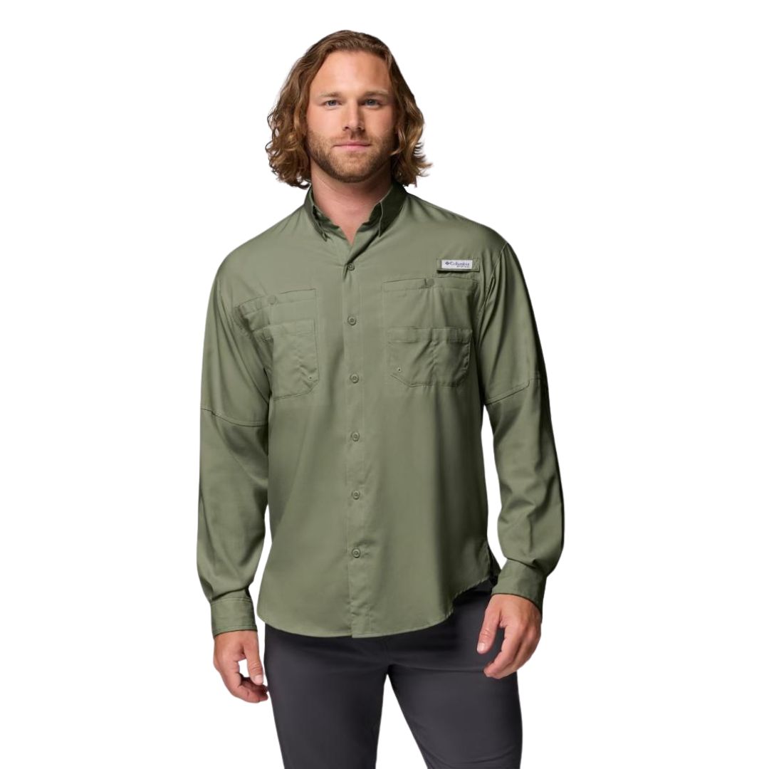 Camisa Manga Larga Columbia Tamiami™ II LS Verde L