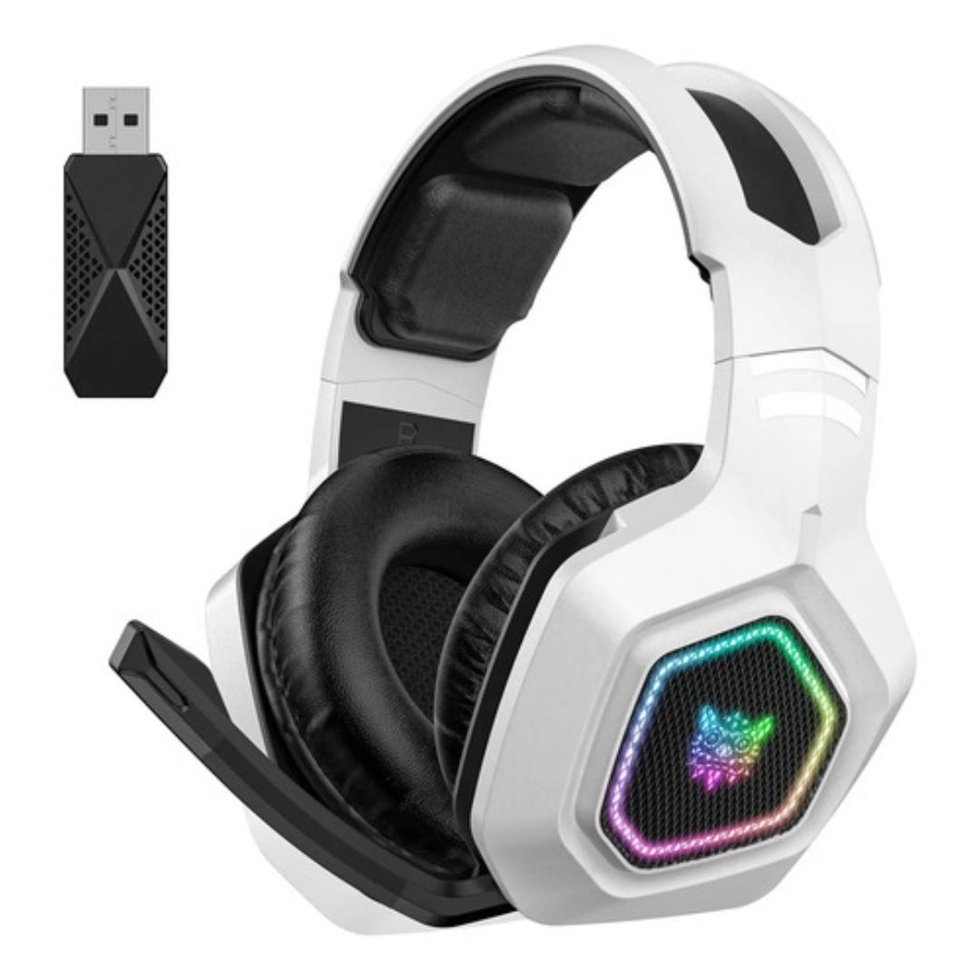 Audífono Gamer Inalámbrico Micrófono Bluetooth Recargable - Vista 2