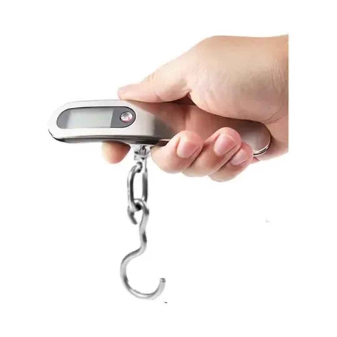 Balanza Pesa Digital Equipaje Bascula Maletas Hasta 50 Kg