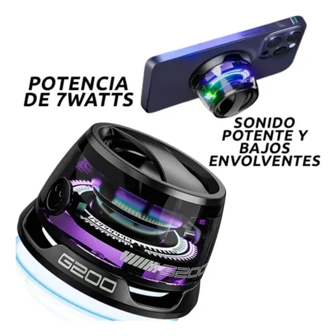 Corneta Portátil Inalambrica Altavoz Bluetooth Recargable